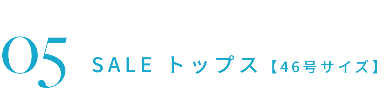 SALE トップス【46号サイズ】
